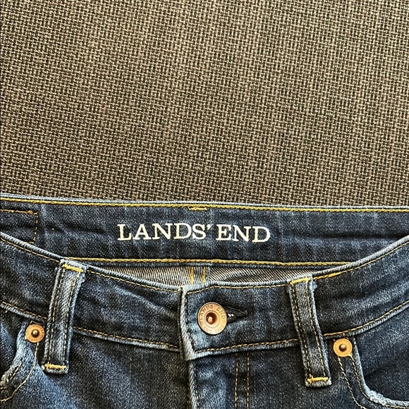 Lands' End Women's Blue Jeans Size 2 - Picture 5 of 12